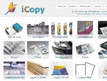 Tablet Screenshot of icopy.ro